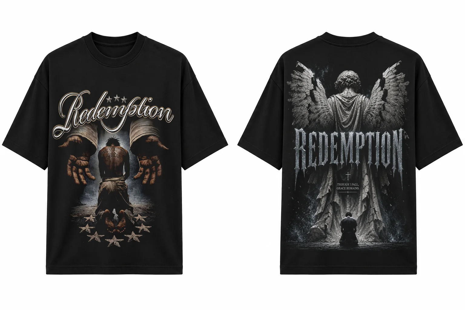 Redemption Metal Oversize T-Shirt